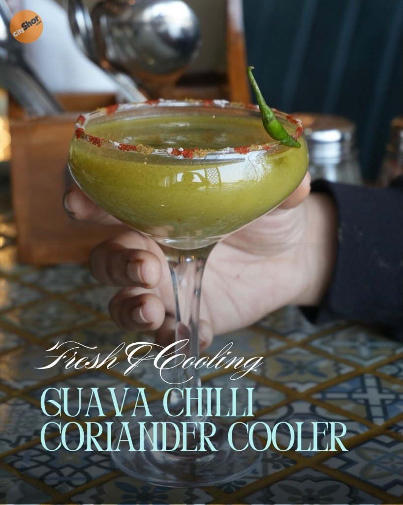 Guava Chilli Coriander Cooler