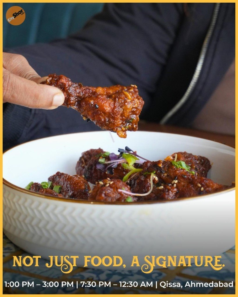 Signature glazed chicken wings